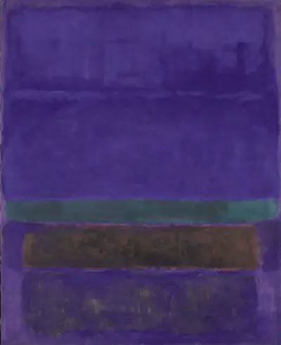 Untitled (Blue, Green, and Brown) Mark Rothko